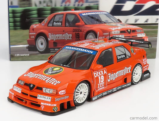 ALFA ROMEO – 155 V6 DER JAGERMEISTER RACING N 19 DTM ITC 1995 MICHAEL BARTELES