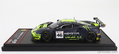FERRARI - 488 GT3 3.9L TURBO V8 TEAM KESSEL RACING VR46 inkl. Showcase