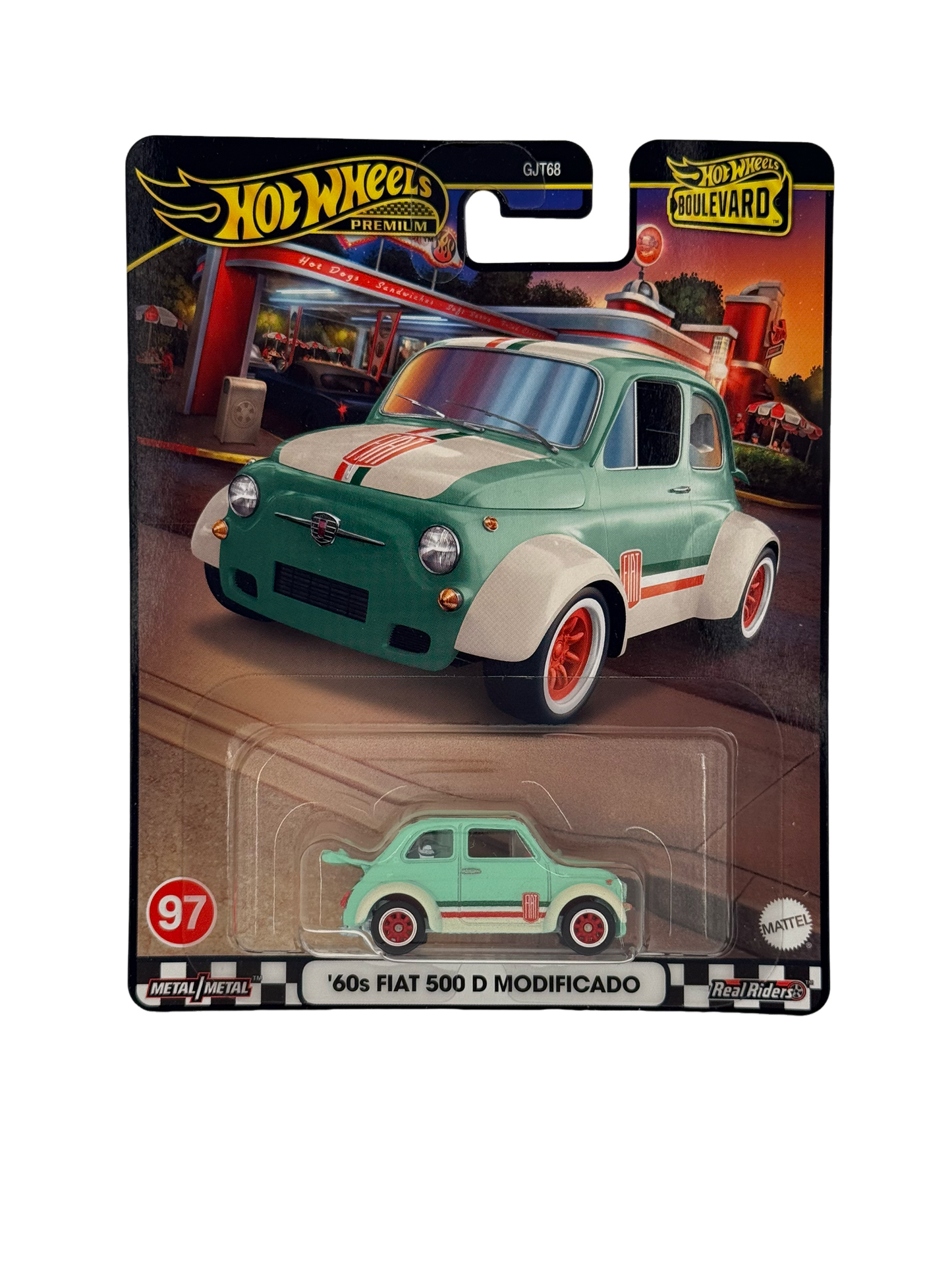 Hot Wheels '60 Fiat 500 Modificado