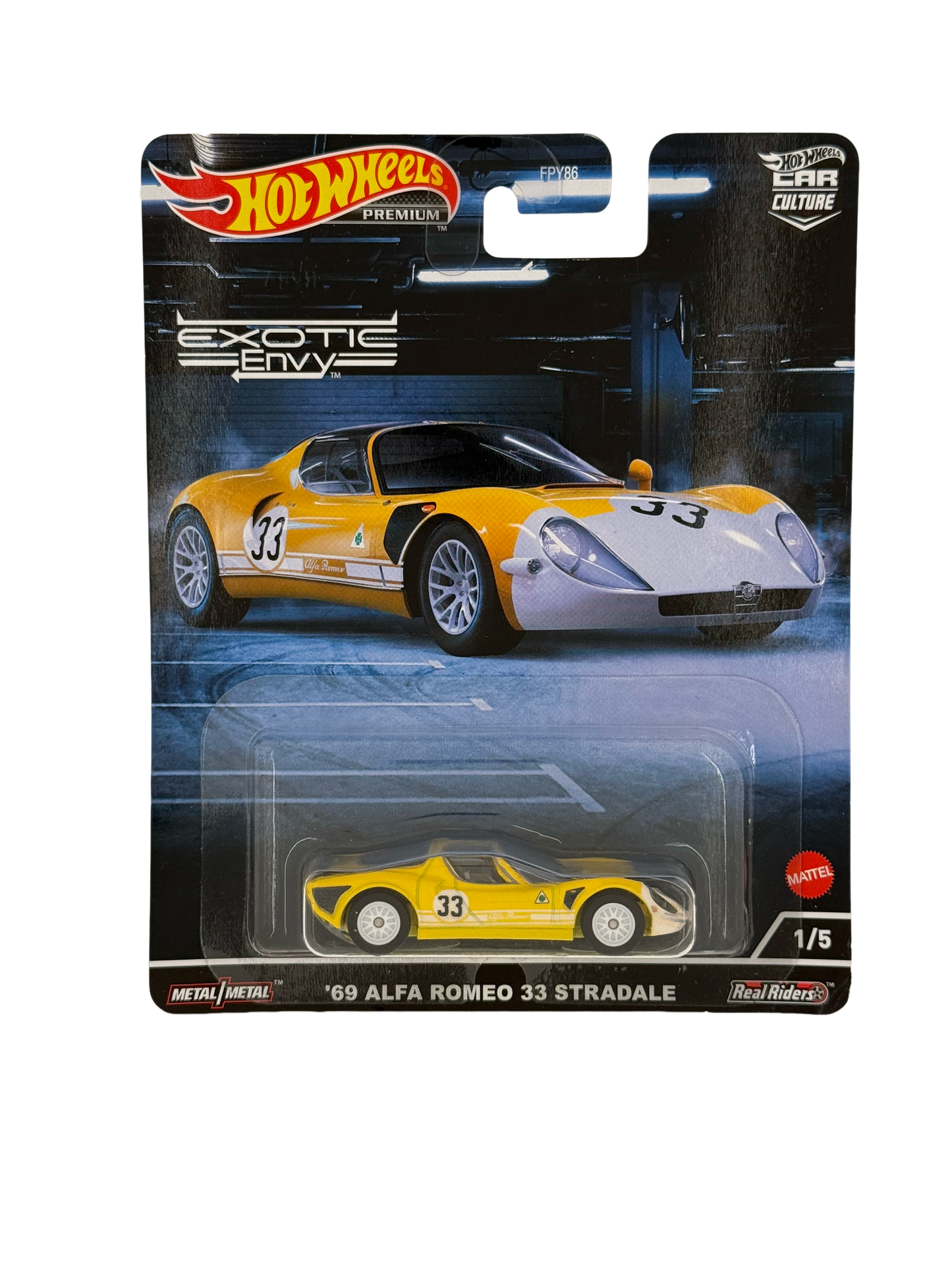 Hot Wheels 69 Alfa Romeo 33 Stradale