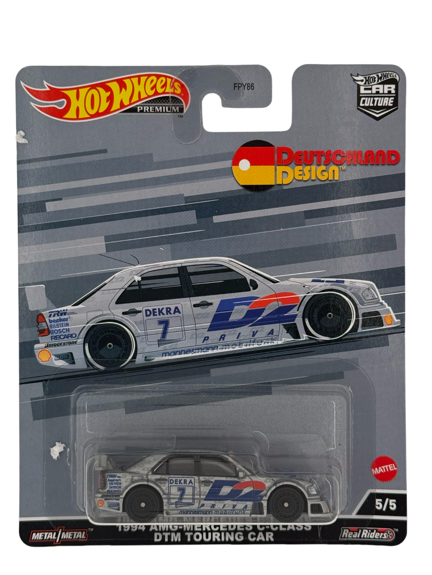 Hot Wheels 1994 AMG-MERCEDES C-CLASS
DTM TOURING CAR