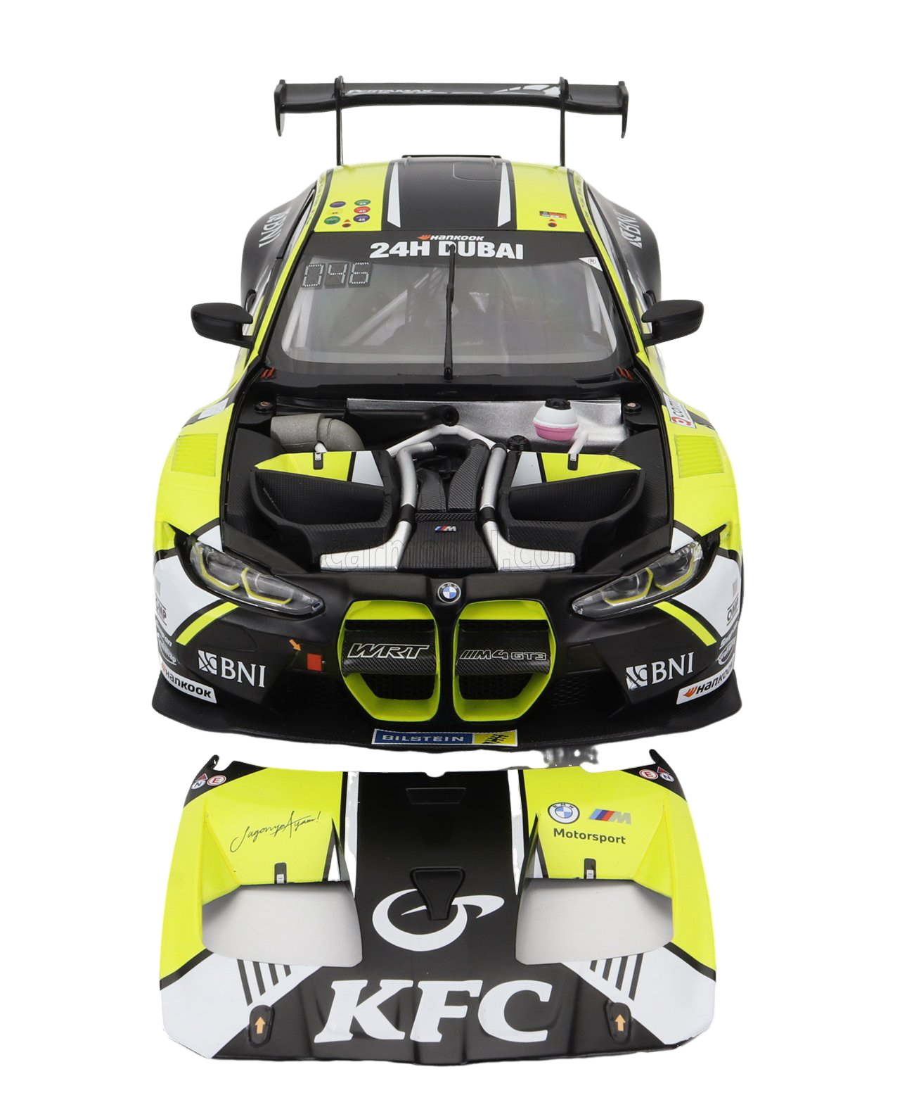 MINICHAMPS - VR46 M4 GT3 TEAM WRT 24h DUBAI 2023