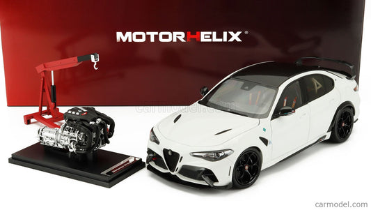 MOTORHELIX - ALFA ROMEO - GIULIA GTAm WITH ENGINE AND ACCESSORIES 2021