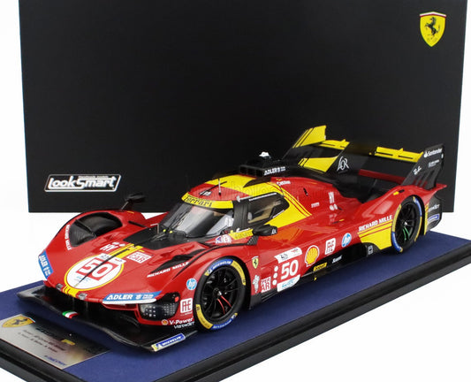 FERRARI - 499P 3.0L TURBO V6 TEAM FERRARI AF CORSE N 50 WINNER 24h LE MANS 2024