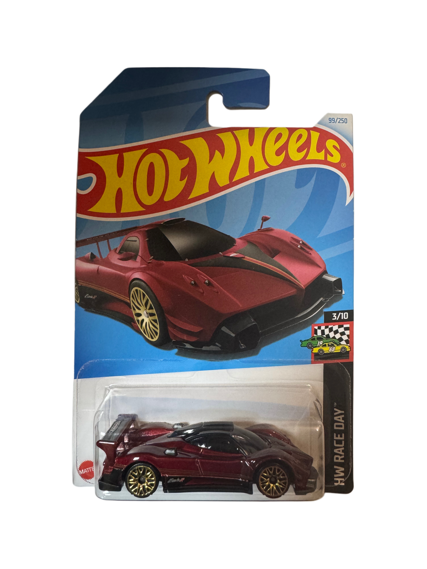 Hot Wheels Pagani Zonda R ( Long  Card )