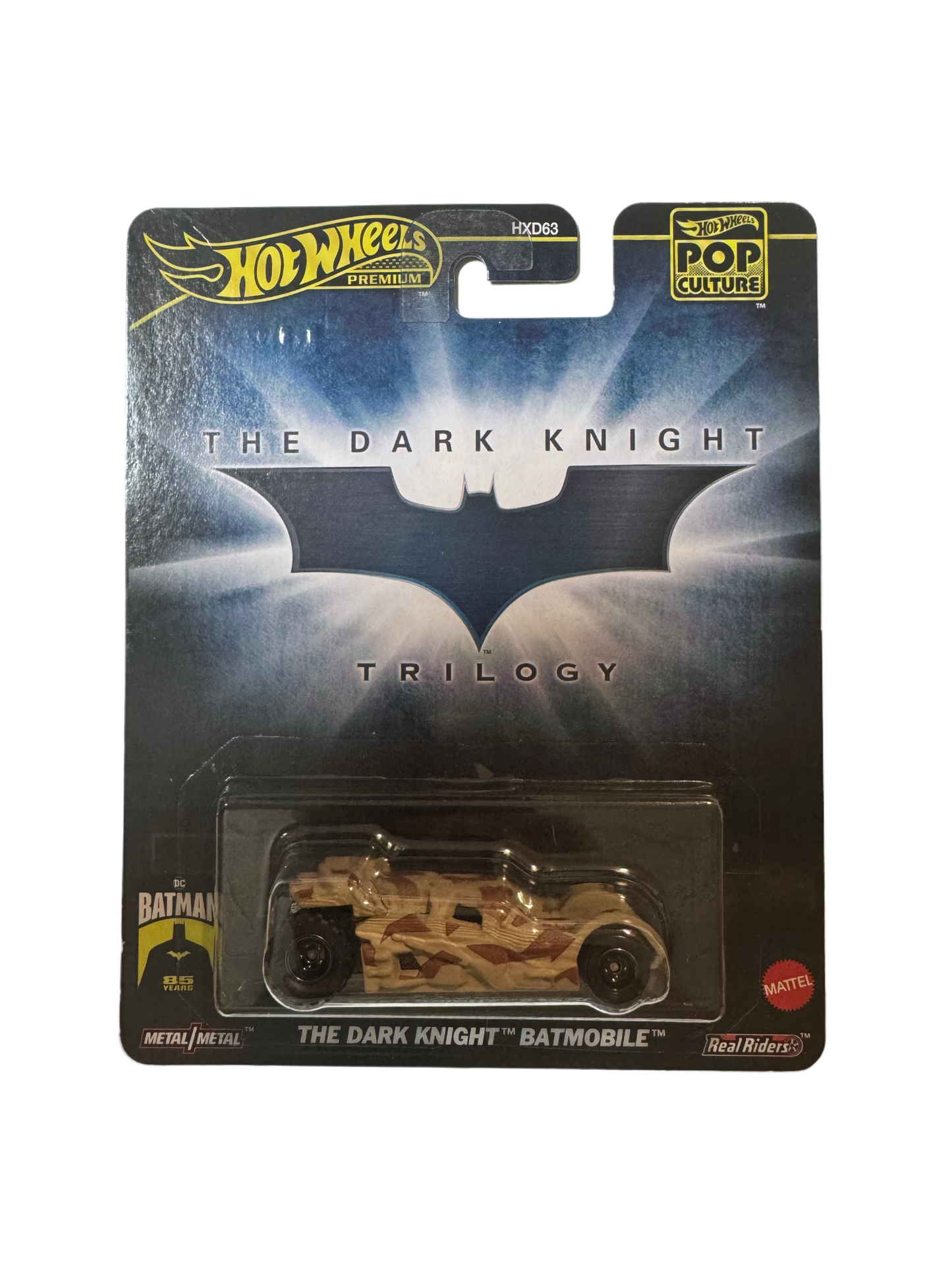 Hot Wheels Premium The Dark Knight Trilogy Batmobile