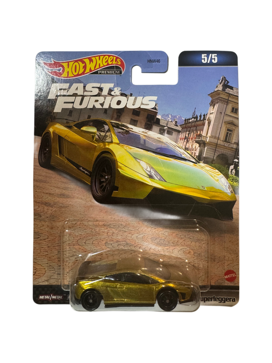 Hot Wheels Premium Fast & Furious  Lamborghini Gallardo LP 570-4 Superleggera