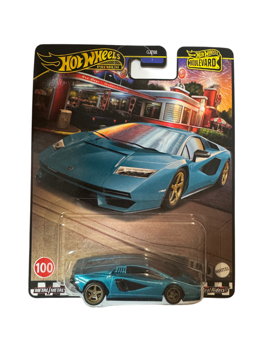 Hot Wheels Premium Lamborghini Countach LPI 800-4