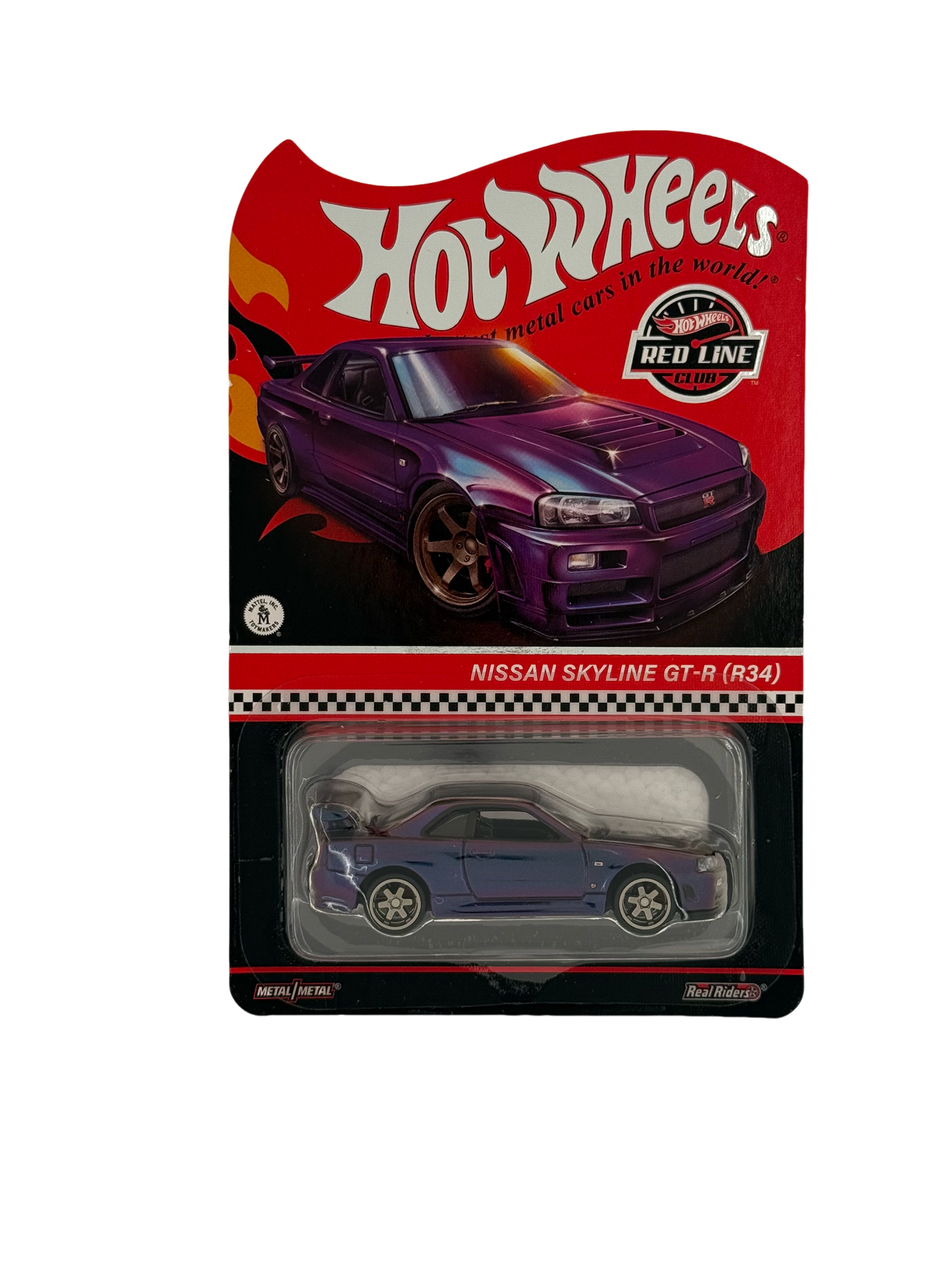 RLC Nissan Skyline GT-R R34 Spectraflame Purple