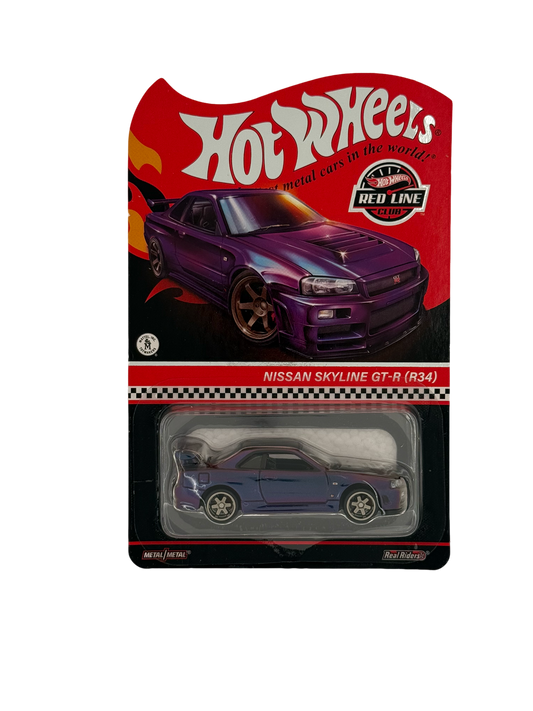 RLC Nissan Skyline GT-R R34 Spectraflame Purple