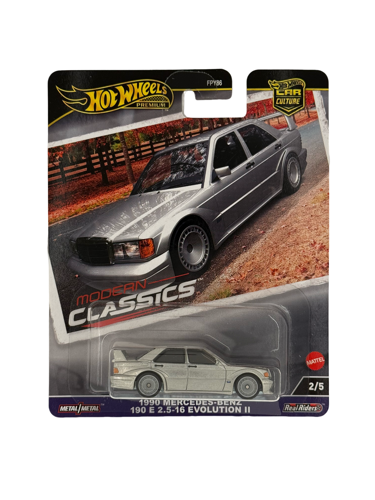 Hot Wheels 1990 MERCEDES-BENZ
190 E 2.5-16 EVOLUTION II